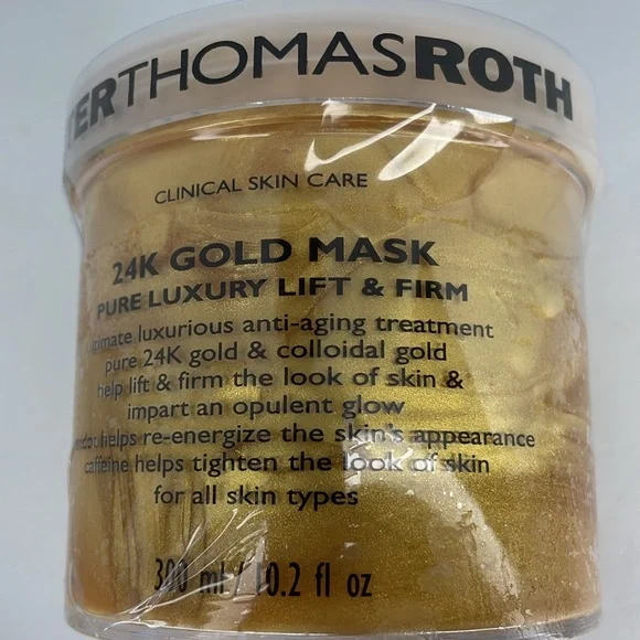 PETER THOMAS ROTH 24K GOLD MASK Lift & Firm 10.2 oz Sealed